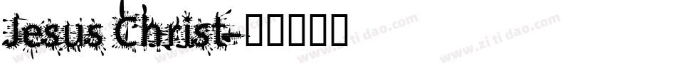 Jesus Christ字体转换